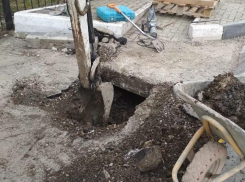 В Архипо-Осиповке начались реконструкции ливнеотводов