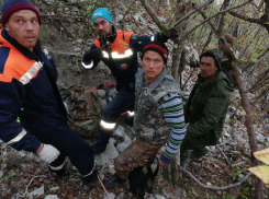 В Геленджике спасатели помогли грибнику, который сорвался со склона