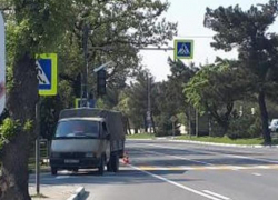 В Геленджике на улице Луначарского появился еще один светофор