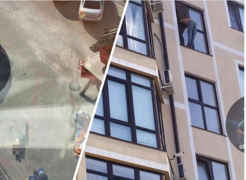 В Геленджике 23-летний мужчина сорвался с шестого этажа многоэтажки