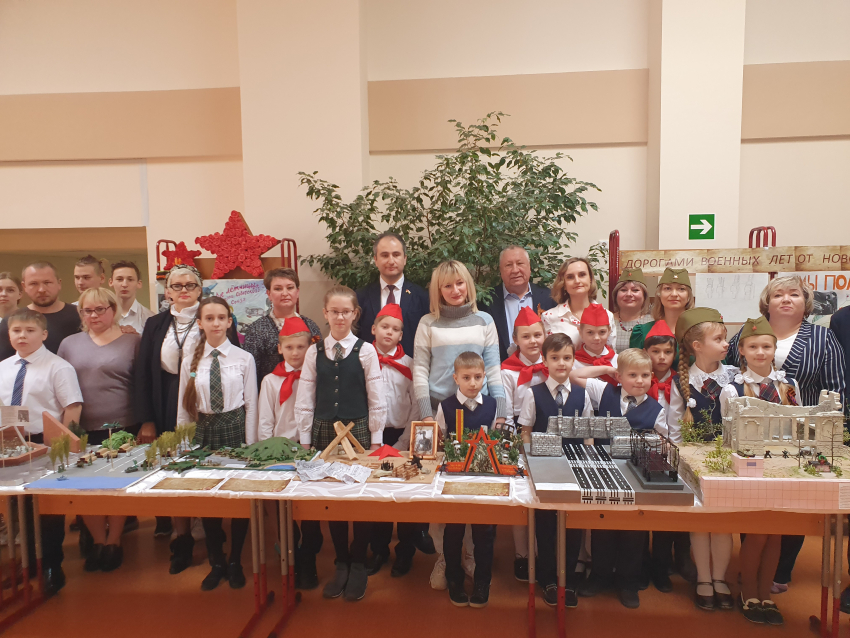 В Геленджике в школе № 6 ребята организовали проект «Дорогами военных лет от Новороссийска до Геленджика»
