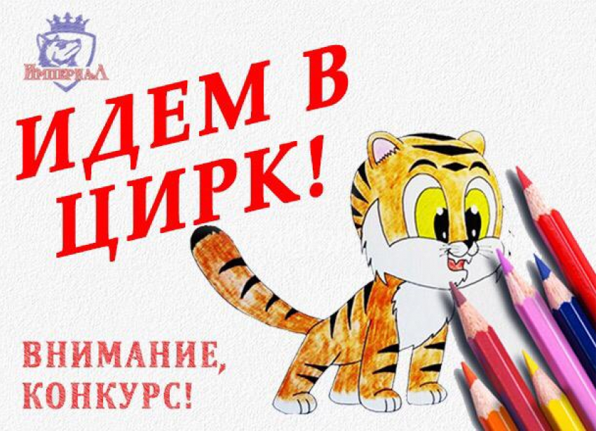 Нарисуй цирк и получи фотосессию мечты с тигром! 