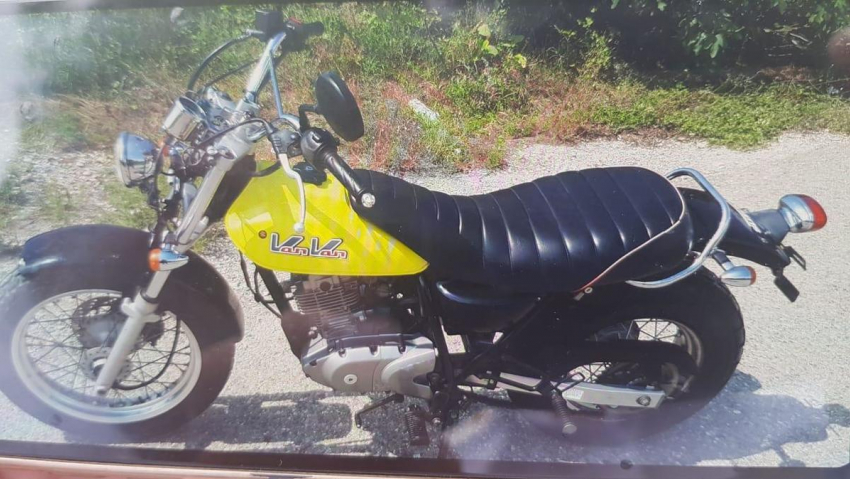 В Геленджике угнан мотоцикл